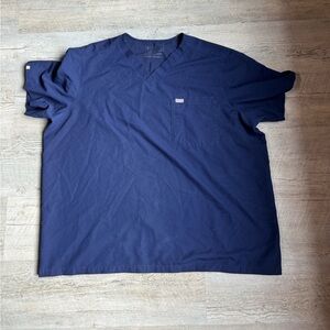 Mens Fig Scrub Top 4XL